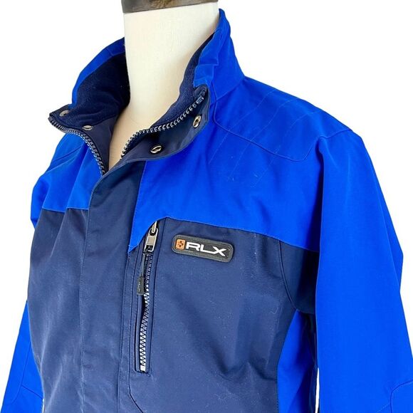 RLX Ralph Lauren Sport‎ Blue Jacket Coat Water Resistant Medium Winter Snow Ski - Picture 3 of 14